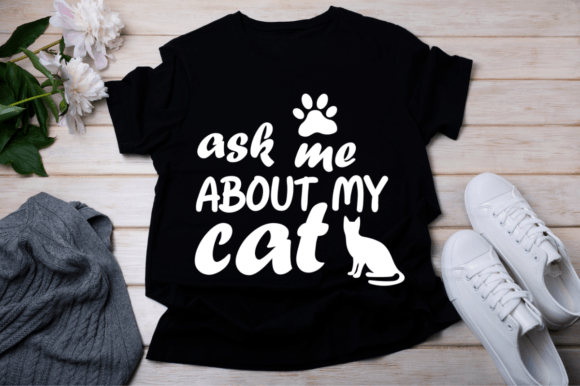 Ask Me About My Cat-SVG