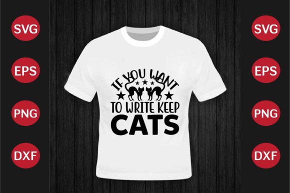Cat SVG Design if You Want to Write, Ke