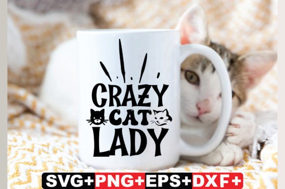 Crazy Cat Lady Cat SVG File Review