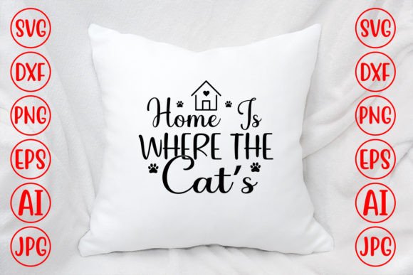 Home is Where the Cat’s SVG Design